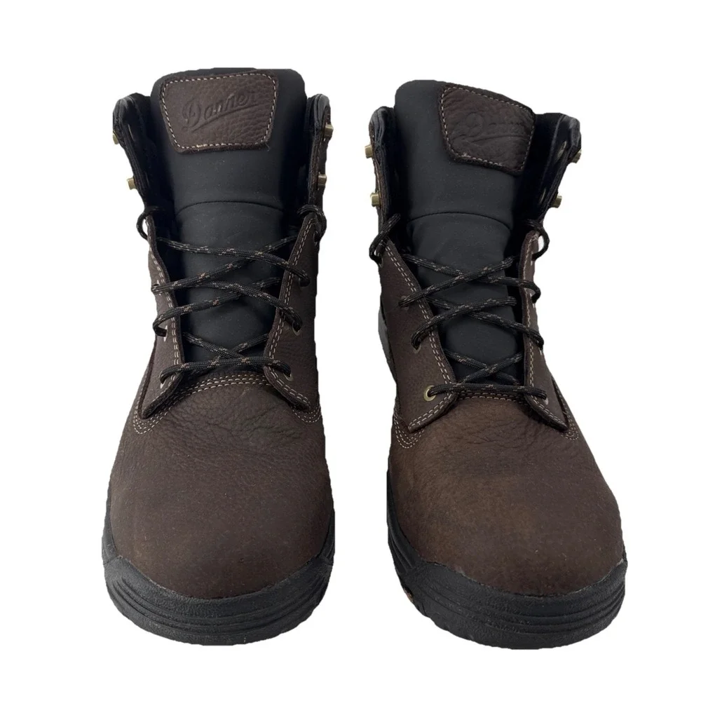 Danner Caliper Boots Mens 13 Brown Leather Waterproof Work Soft Toe EH